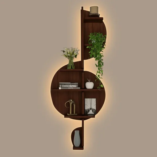 Music Note Wall Shelf